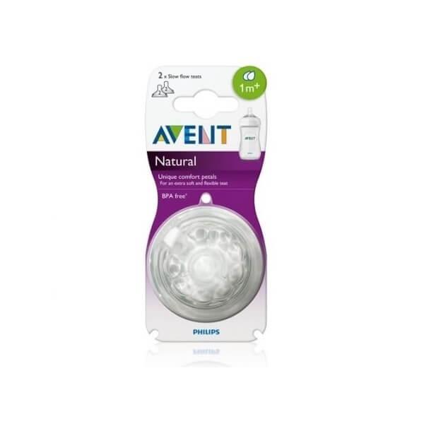 سر شیشه طبیعی 2 سوراخه جریان سریع اونت فیلیپس (2عددی) natural